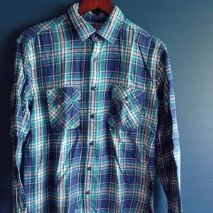 Blue/White Arizona Flannel Shirt